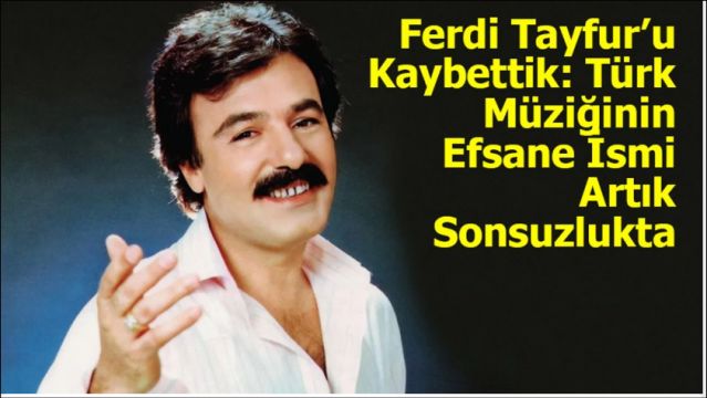 Ferdi Tayfur Anısına